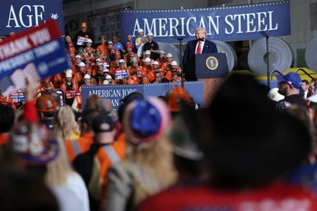 日鉄は「素晴らしいパートナー」とトランプ氏、買収承認は明言せず