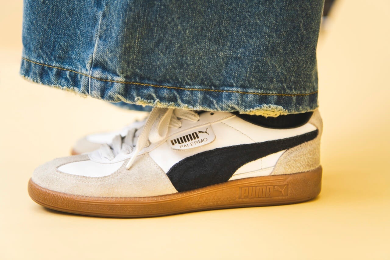PUMA スピードキャット　ホワイト・デニム プーマ」に魅了された3人の証言と正解スニーカースタイル。大