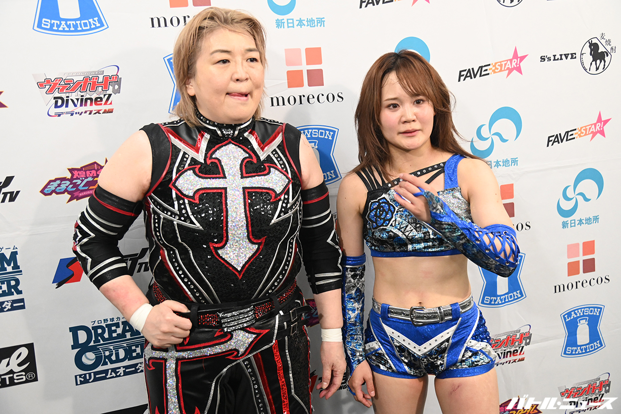 安納サオリ＆なつぽいの妹弟子が同期のスターダム選手から勝利