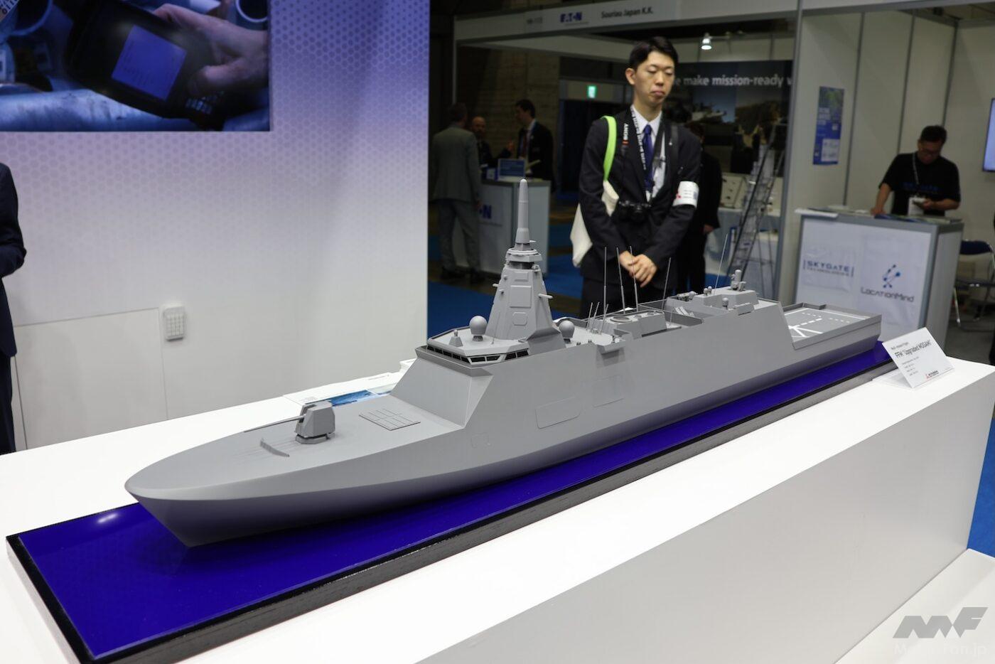 改良「もがみ」型護衛艦は何が変わる？ 防衛装備展示会「DSEI