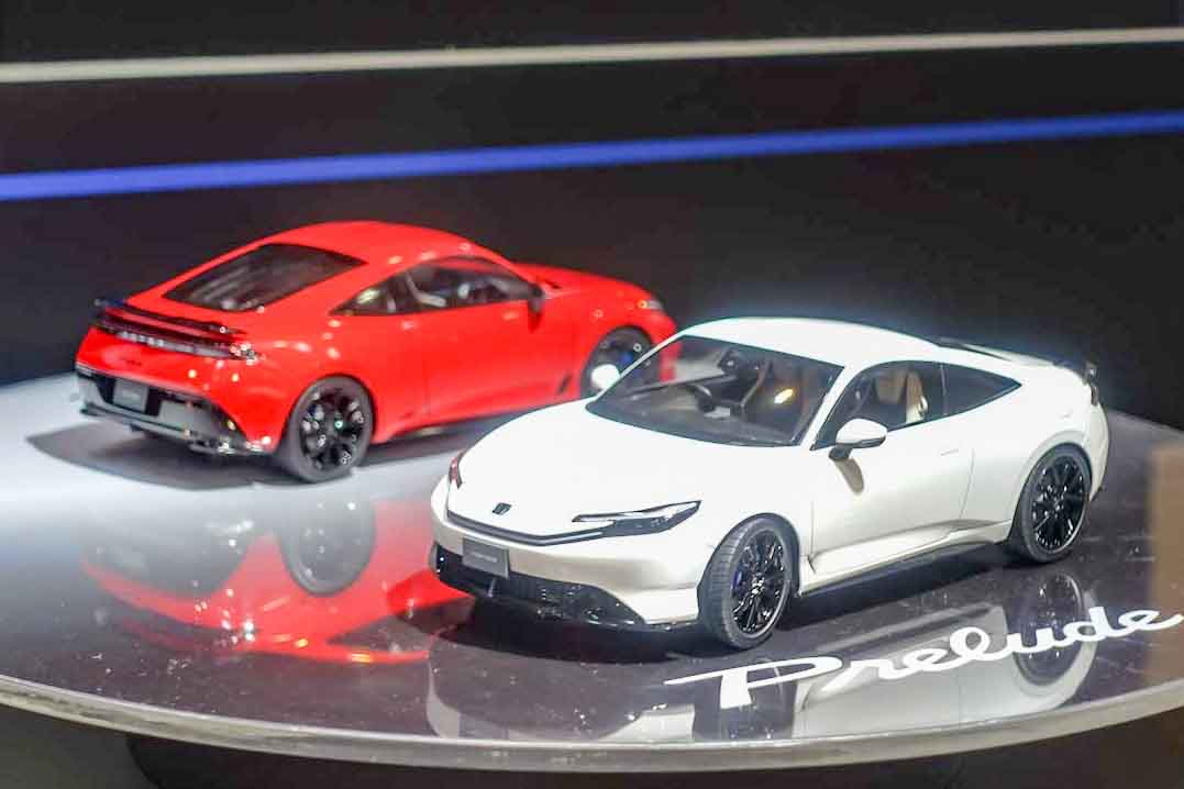 新型プレリュードミニカー なんという再現度！ ディテールに忠実な新型プレリュードの