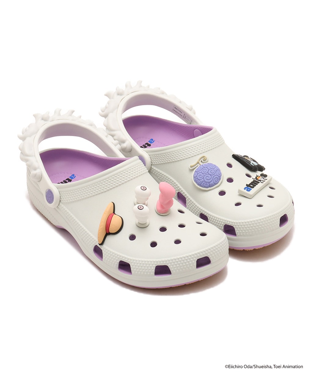 ONE PIECE】atmos＆Crocsのトリプルコラボ☆「ギア5」ルフィが