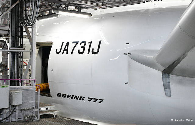 JAL、売却機の「退役整備」とは 777-300ER初号機からは「予備