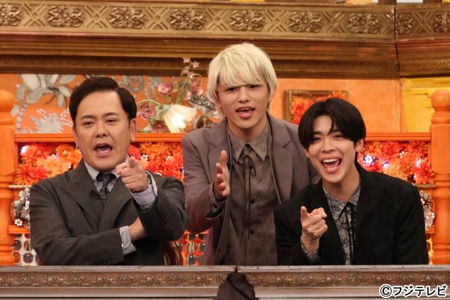 今夜はナゾトレ」初登場のtimelesz・松島聡と篠塚大輝が、そろっ