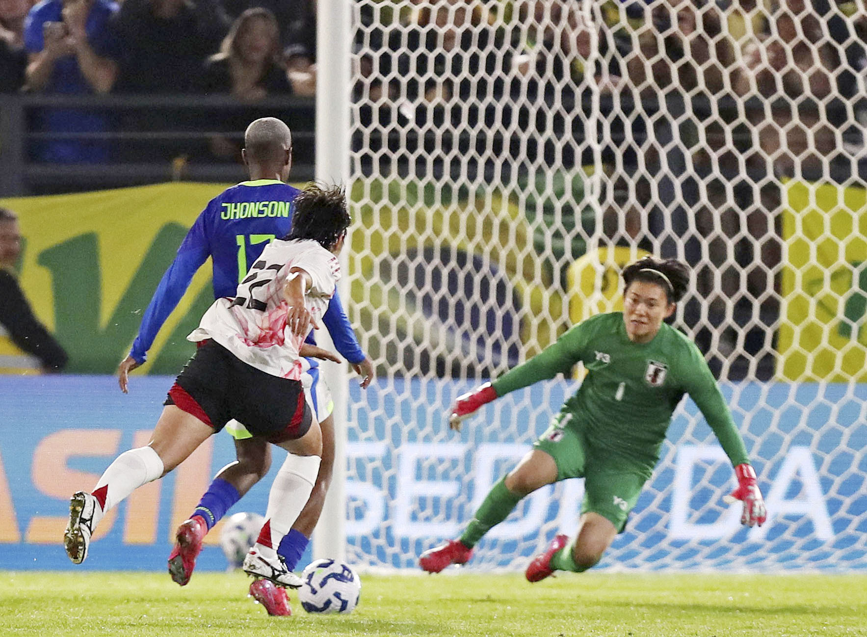 日本、ブラジルに2連敗 サッカー女子国際親善試合（共同通信