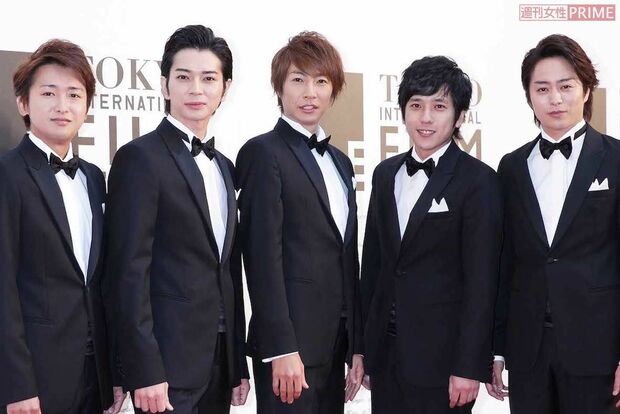 嵐のメンバー5人