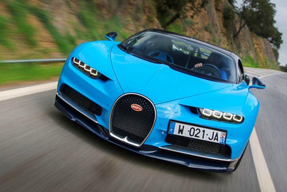 TSM MODEL TOPSPEED 1/18 Bugatti Chiron Pur Sport 2020 blue