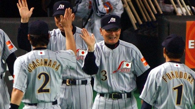 アテネ五輪の日本代表のベンチには長嶋茂雄監督から託された
