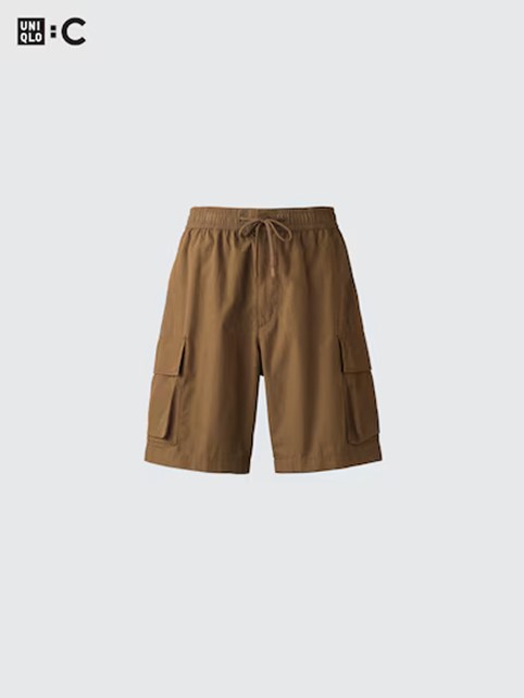 希少セット】+J ワイドフィットカーゴハーフパンツ BLUE NATURAL