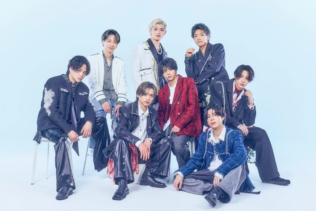 新生timeleszの集合写真。メンバーの菊池風磨のインスタグラムより。