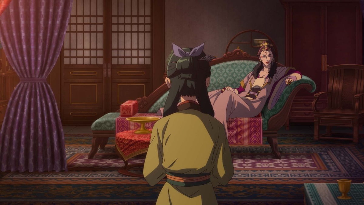 まおまお 薬屋のひとりごと』猫猫が神美を怒らせてしまい拷問部屋へ 第45