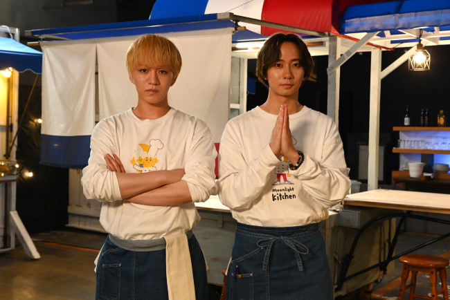Aoi  WEST. ミッドナイト屋台 ちびスト 神山智洋 服 ✩*。 WEST.神山智洋×Travis Japan中村海人『ミッドナイト屋台