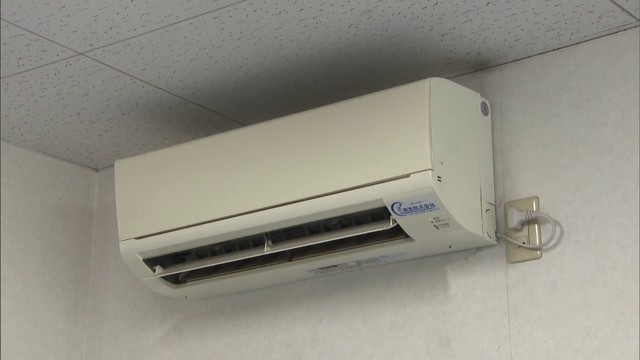 GXマット（特許申請済み）エアコン消費電力を約38%打ち水効果で