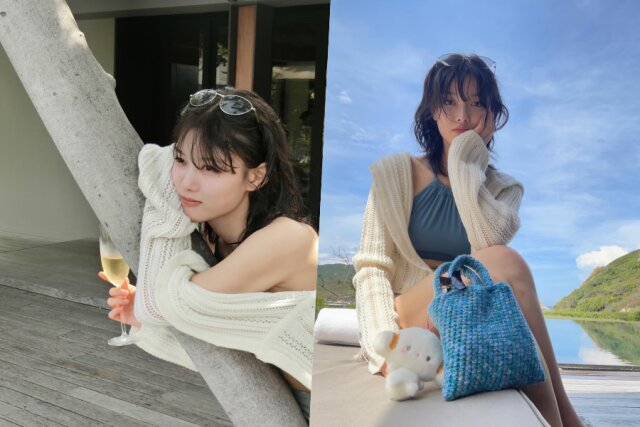 キム・ユジョン、大胆ファッションに釘付け！サンリオ