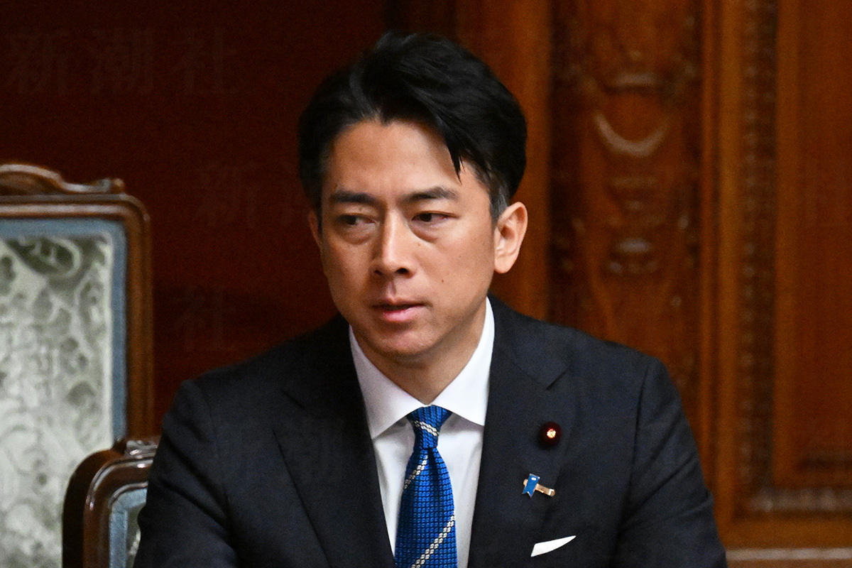 新農水相に就任し米価対策について語る小泉進次郎氏