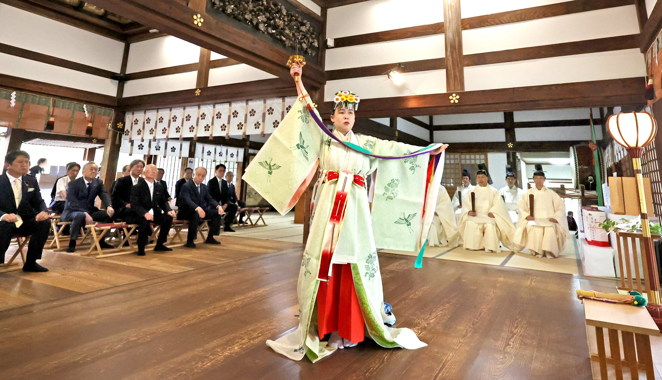金沢百万石まつり開幕 尾山神社で祈願祭 あす行列、利家公・石原