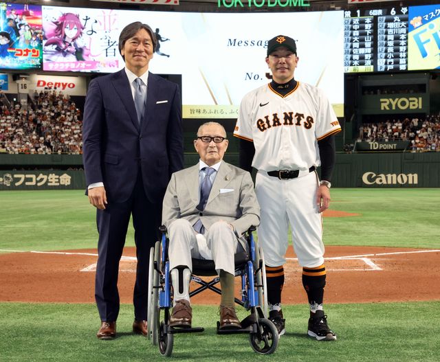 8月16日長嶋茂雄終身名誉監督の追悼試合 巨人軍の監督・コーチ