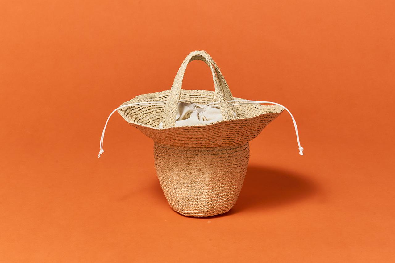 hibi　ザロウ　かごバッグ　美品⭐︎ ロエベ、ジル サンダー、ザ・ロウ。ハイクオリティで