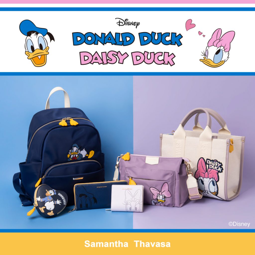 完売❣️サマンサタバサ【ドナルド＆デイジー】バッグチャーム　ドナルド　新品 ドナルドダック」&「デイジーダック」コレクション バッグ