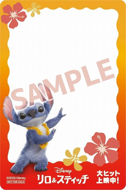 スティッチ 実写 チェキ【特別価格】22,222円 リロ＆スティッチ』スティッチの画像チェキ™とムビチケがひとつ