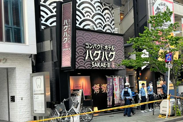 ホテルの室内に男性の遺体　首を絞められ殺害か　名古屋市中区