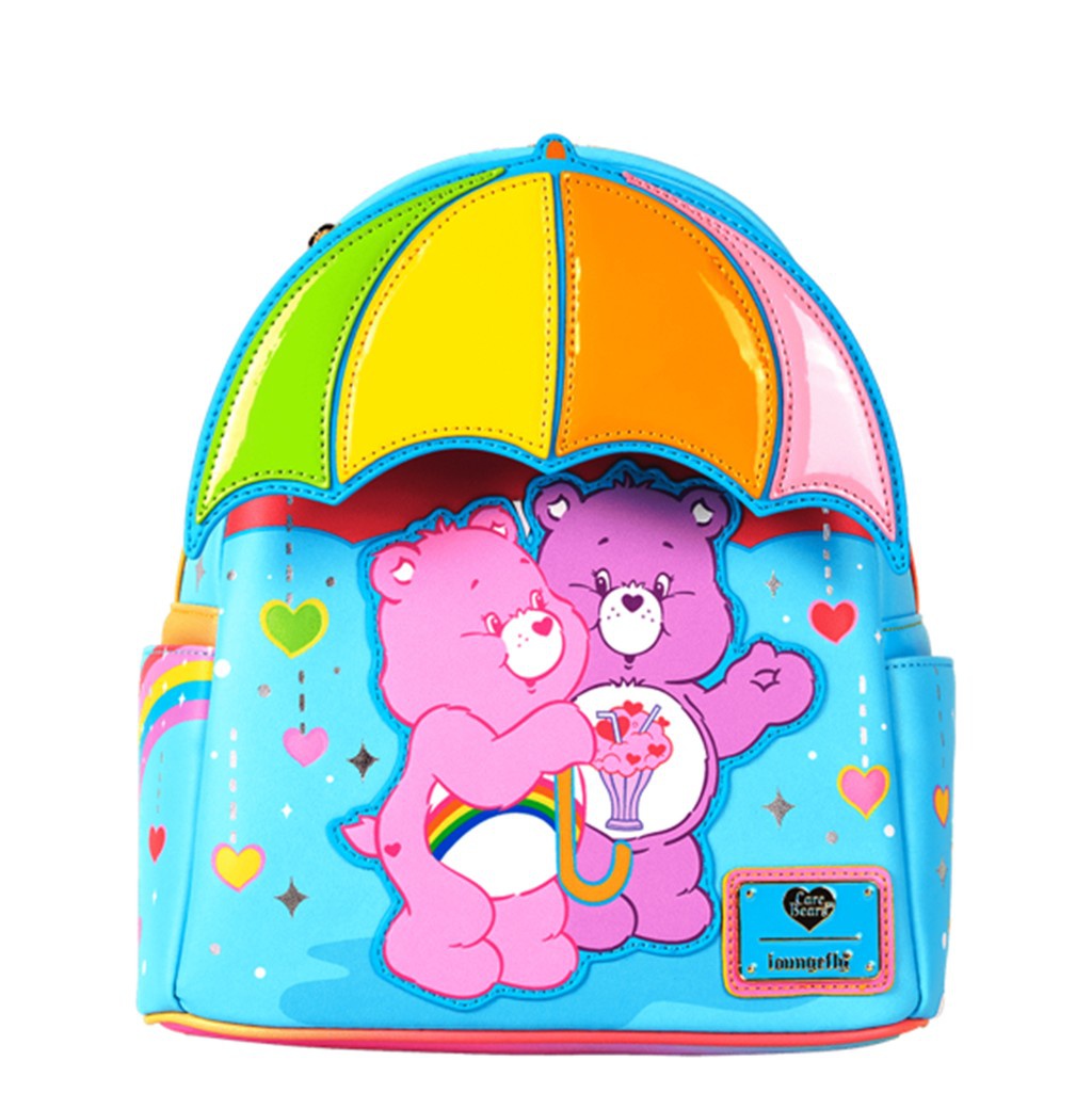 可愛すぎる♪LOUNGEFLY ケアベア ベッドタイムベア リュック Amazon.com: Loungefly Care Bears Bedtime Bear Plush Cosplay
