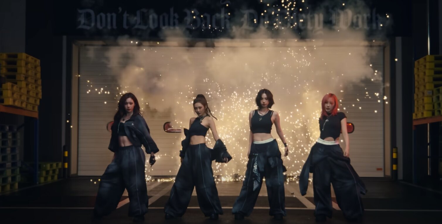 aespa、新曲「Dirty Work」Appleとコラボし話題のパフォーマンス披露