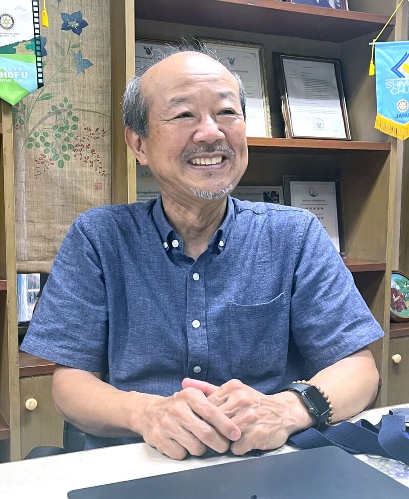 タイ・バンコクで活動を再開したシャンティ国際ボランティア会（SVA）の秦辰也氏