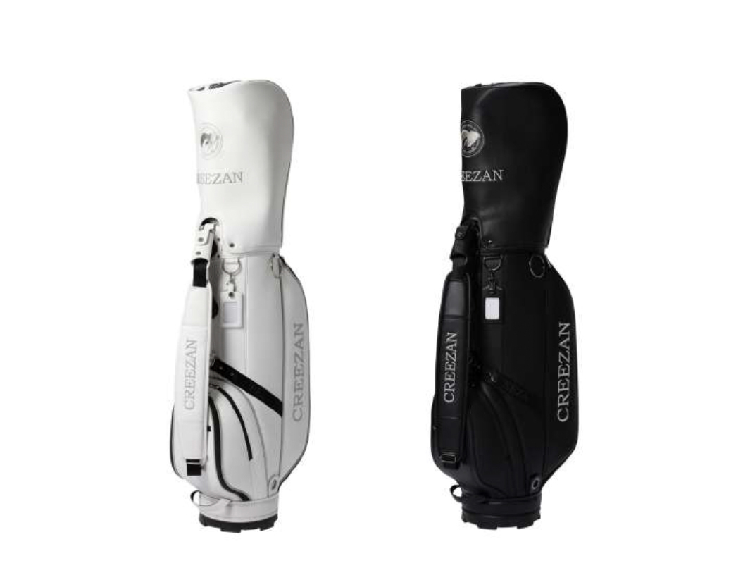 超美品です。思い切りお値下げしましたBLACKand White golfバック OMNIX GOLF JAPAN ゴルフ カートキャディバッグ Matte 日本正規