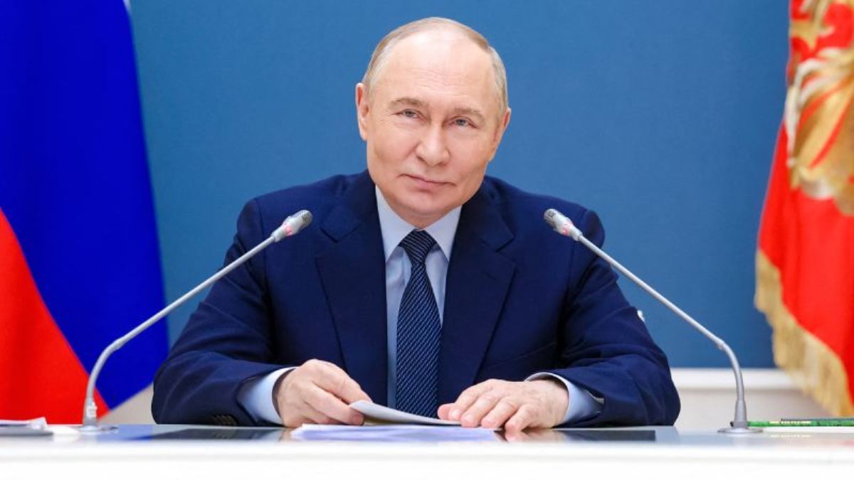 ウクライナへの報復を示唆するロシアのプーチン大統領