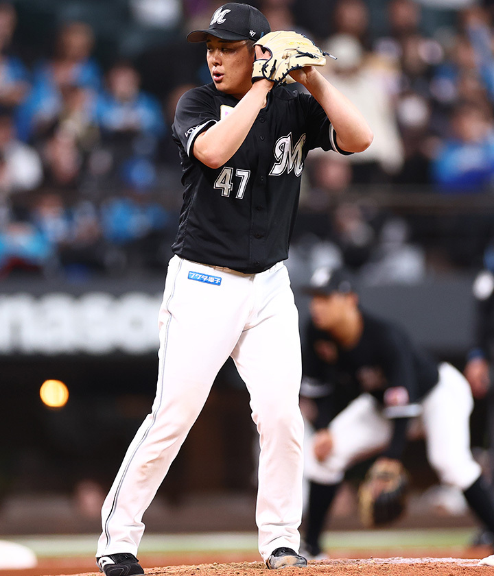 鈴木昭汰　ユニフォーム 47 Mサイズ 千葉ロッテマリーンズ 鈴木昭汰 ユニフォーム 47 Mサイズ - メルカリ