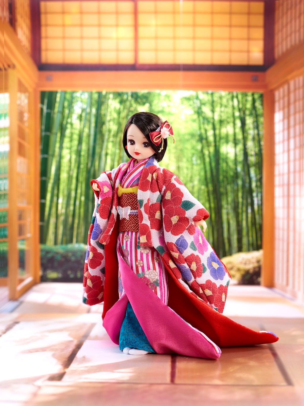 リカちゃんお着物☆花嫁衣裳 リカちゃん LD-30 Kimonoリカちゃん 紅｜ドール｜限定品や新作も