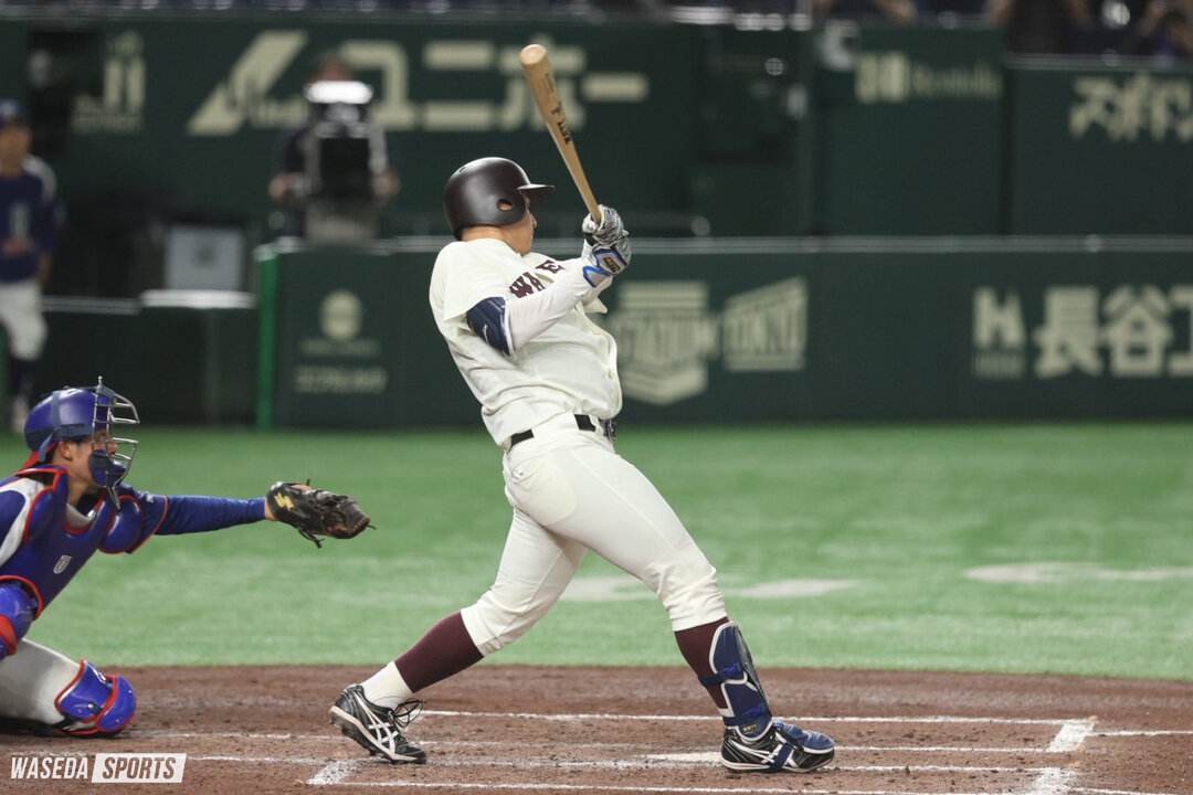 ハイライト動画あり】早稲田大学、先発全員安打で大勝、6回