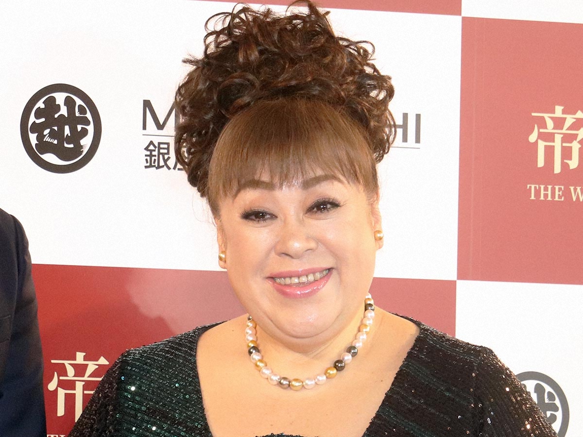森公美子さんがフジテレビ「ぽかぽか」で裕福な幼少期エピソードを語る様子
