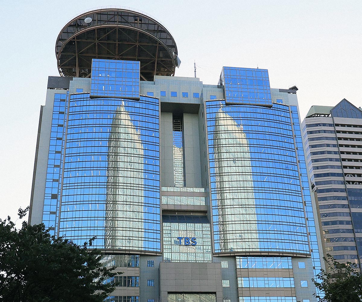 米価高騰について田崎史郎氏がコメントしたTBS（東京・赤坂）の社屋