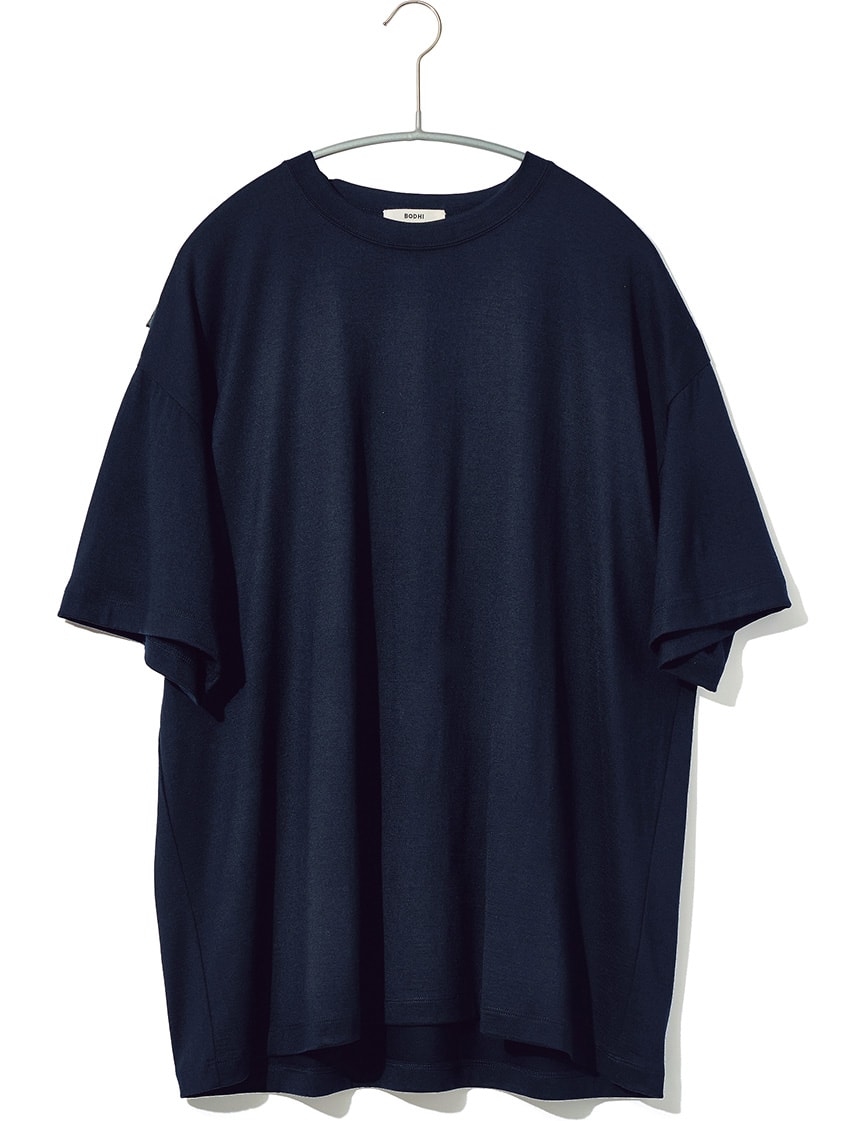 WDW アナ　寝起きTシャツ ESTNATION / オーガニックコットンクルーネックTシャツ