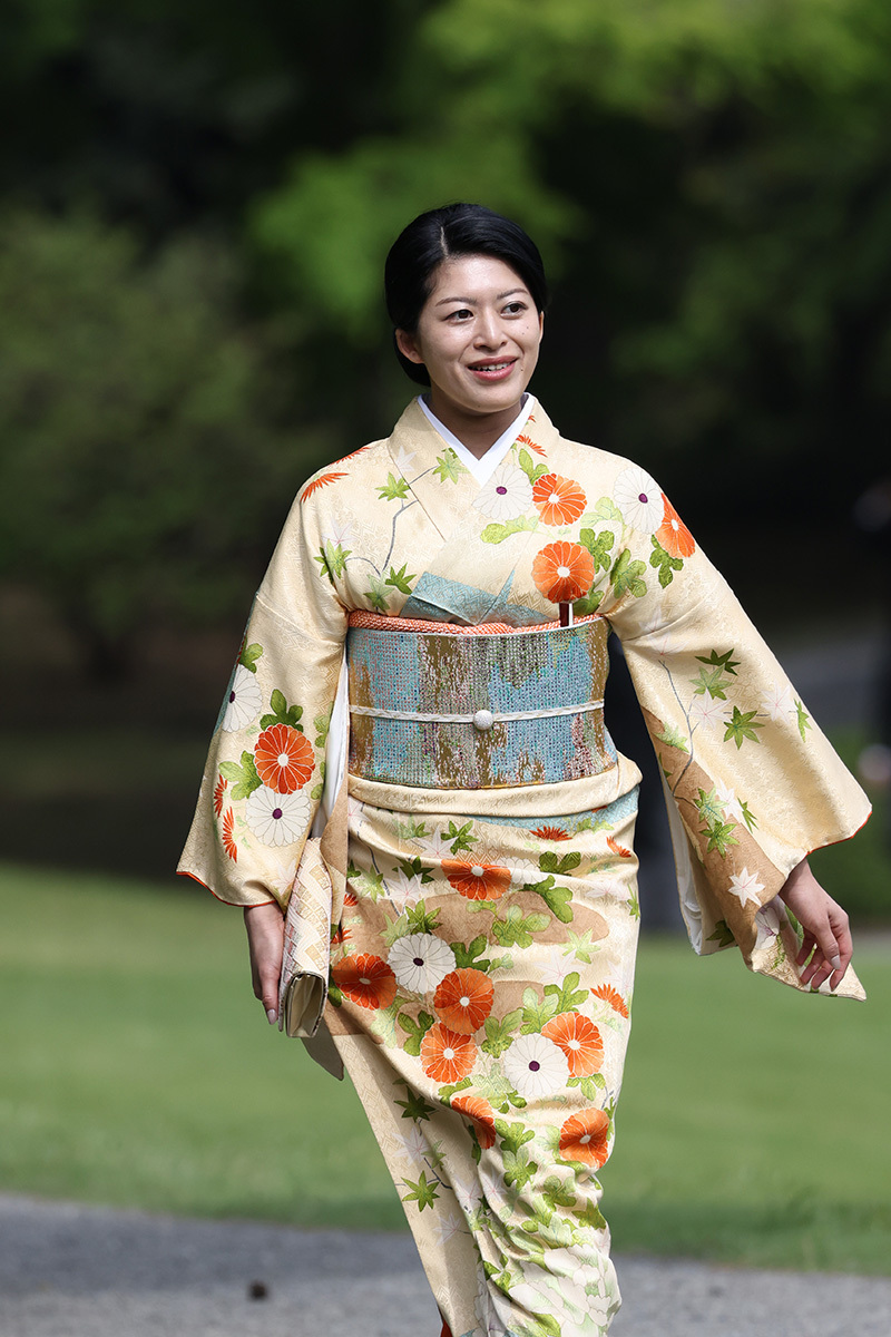 法遵守の文化のためのグローバルユースフォーラムで開会を宣言する高円宮家承子さま
