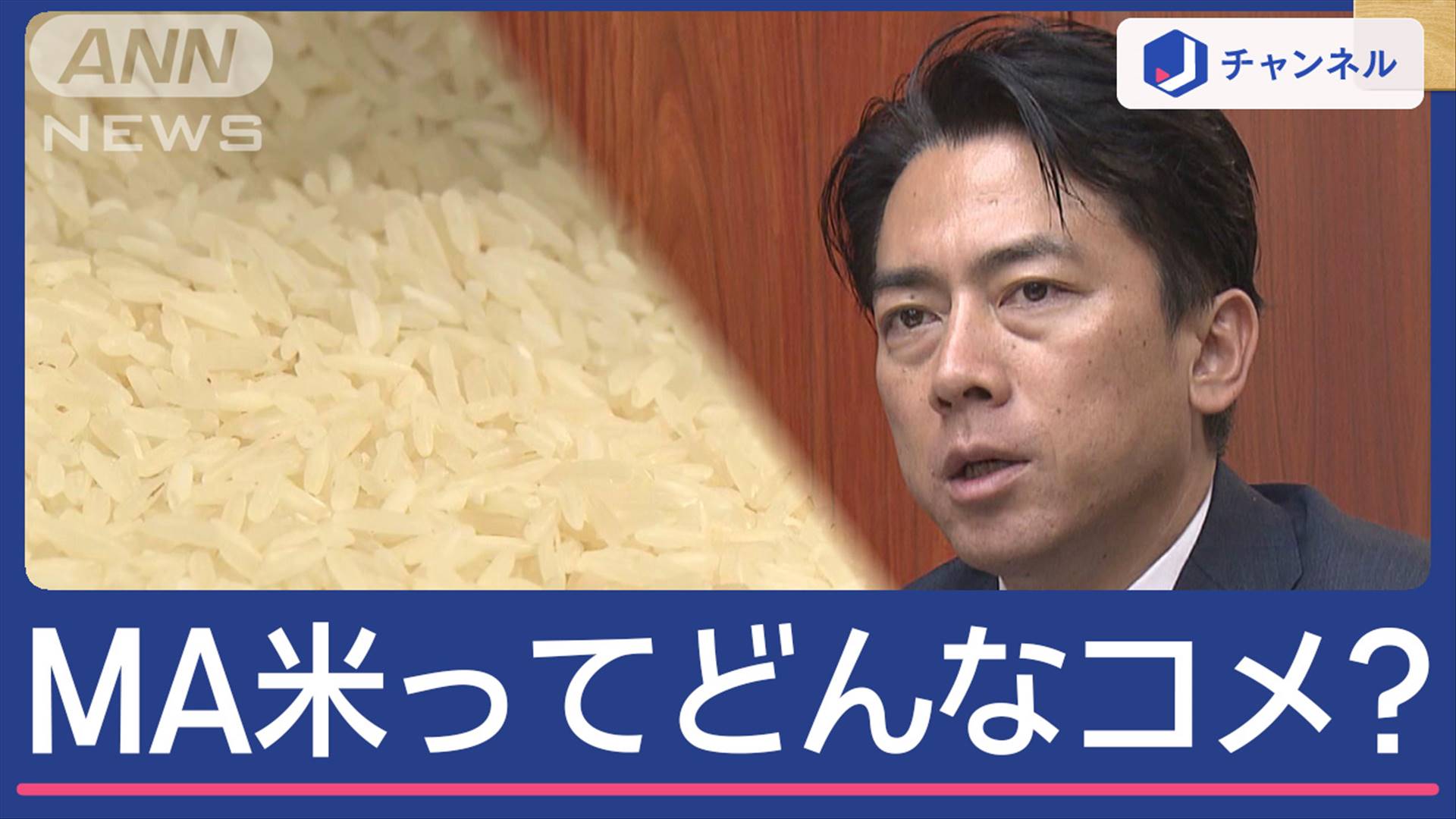 備蓄米購入のために並ぶ消費者たち