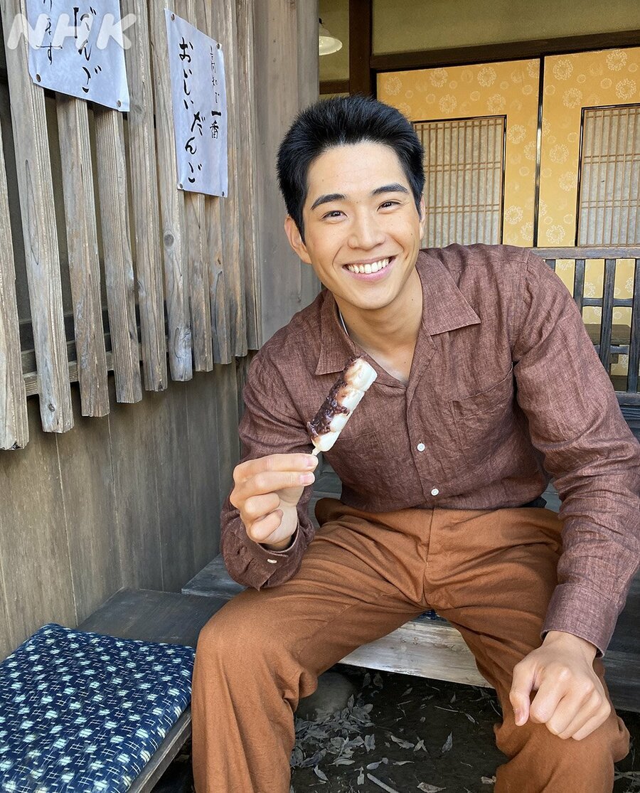 NHK連続テレビ小説「あんぱん」で柳井千尋を演じる中沢元紀