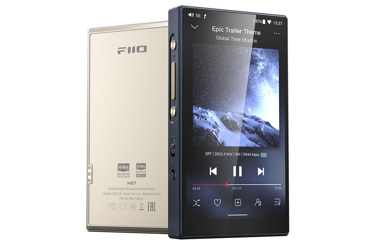 FIIO、上位モデルの機能を継承したエントリークラスDAP「M21