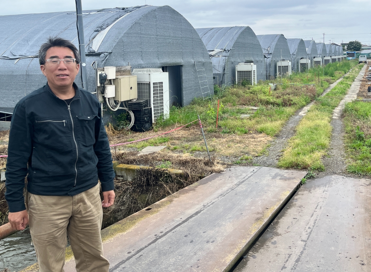 栃木県で「北海農場」を経営する中国人農家・范継軍さん
