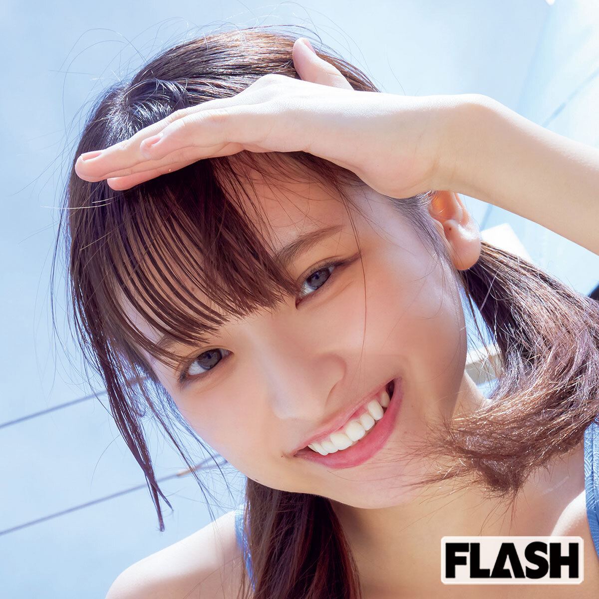 ミスマガジン2023読者特別賞受賞者、一ノ瀬瑠菜さんのポートレート