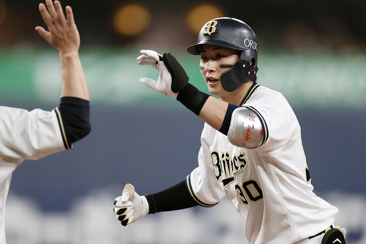 オリックスバファローズ-ハイクオリティユニフォーム #30 廣岡大志