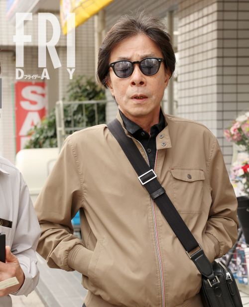 フジテレビ旧経営陣提訴方針を受け、FRIDAYの取材に応じる港浩一前社長の近影