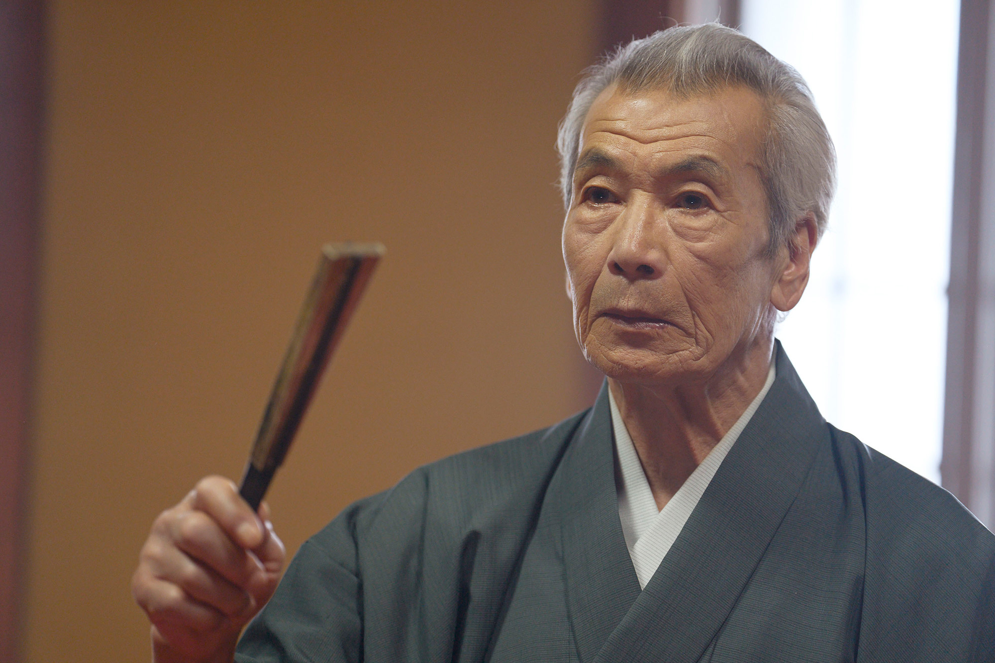 映画『国宝』に登場する人間国宝の歌舞伎役者、小野川万菊（演：田中泯）の劇中肖像。