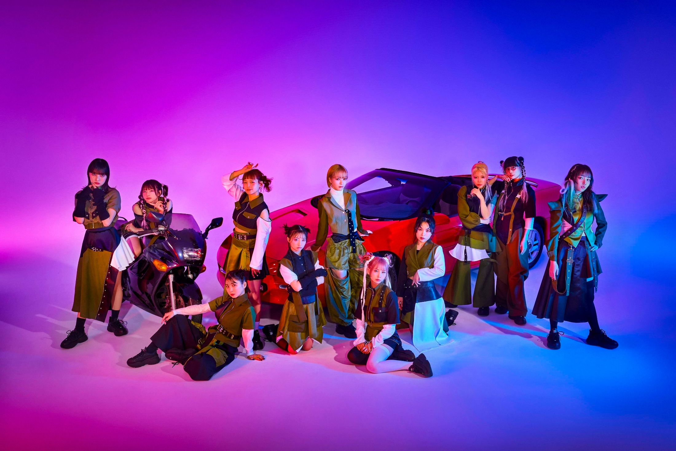 【GANG PARADE GANG RISE 完全盤・厳選版　セット×3 計6枚 Major 3rd Album「GANG RISE」(厳選盤)
