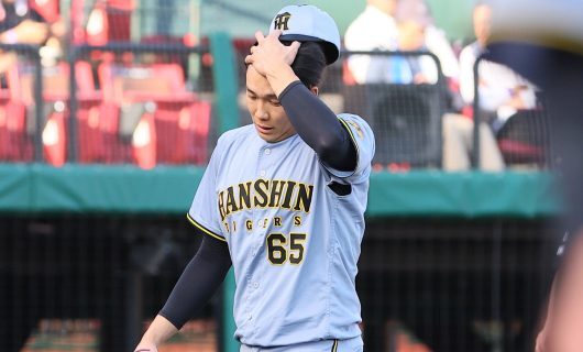 阪神タイガース・湯浅京己を抹消直近3試合で2敗（ベース