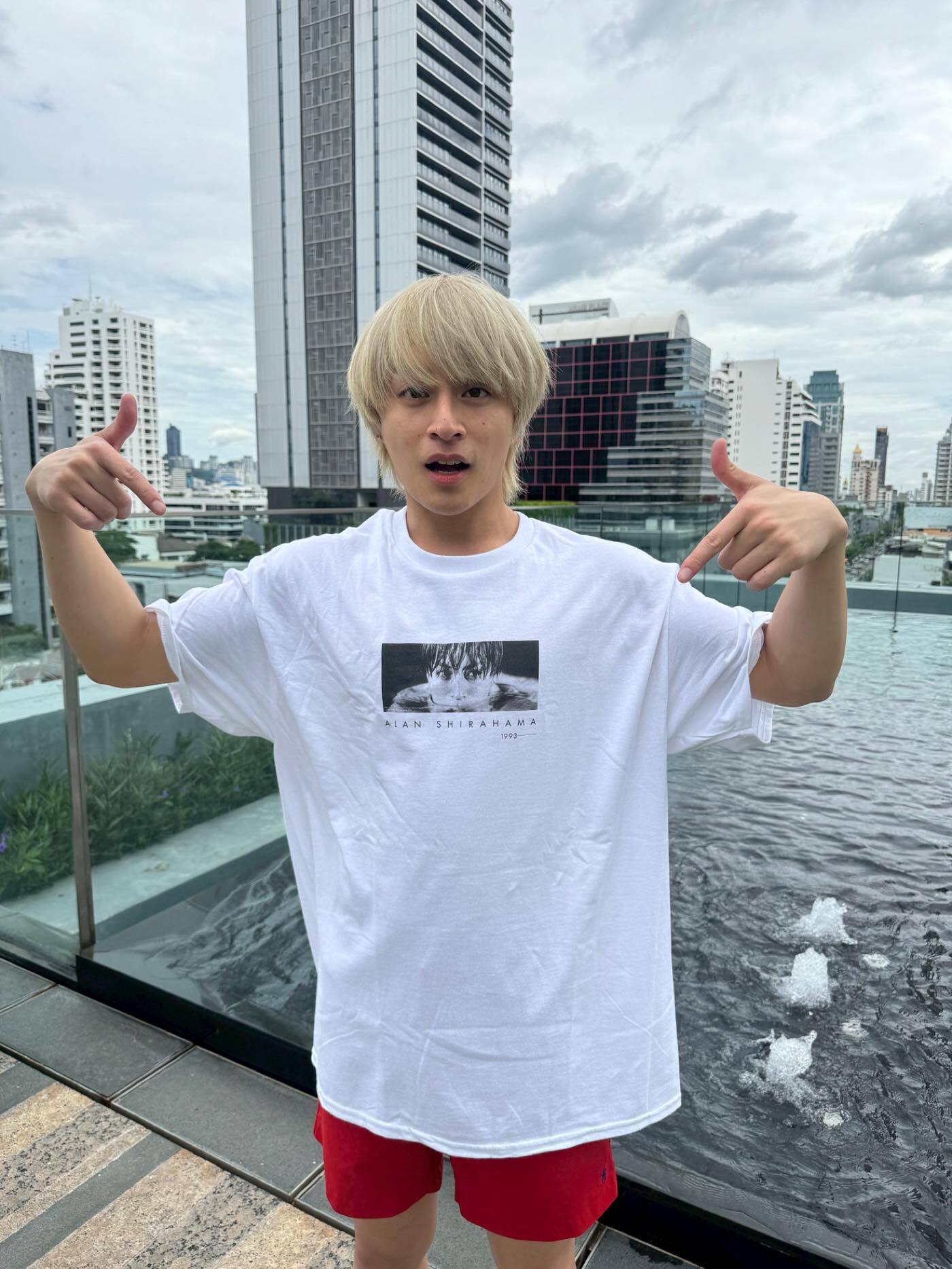 白濱亜嵐　サインTシャツ 白濱亜嵐2nd写真集『Hallelujah!!』特別限定版特典Tシャツ