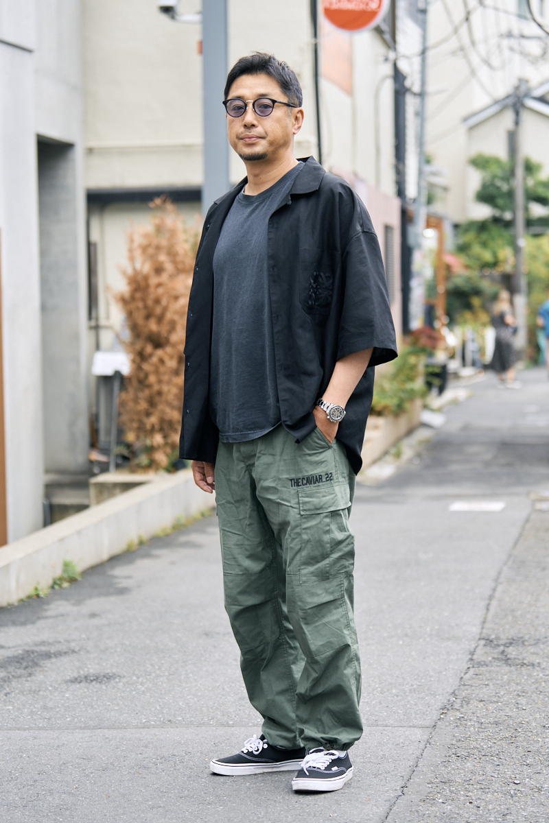 オリーブの「カーゴパンツ」はやっぱり使える！洒落者たちの