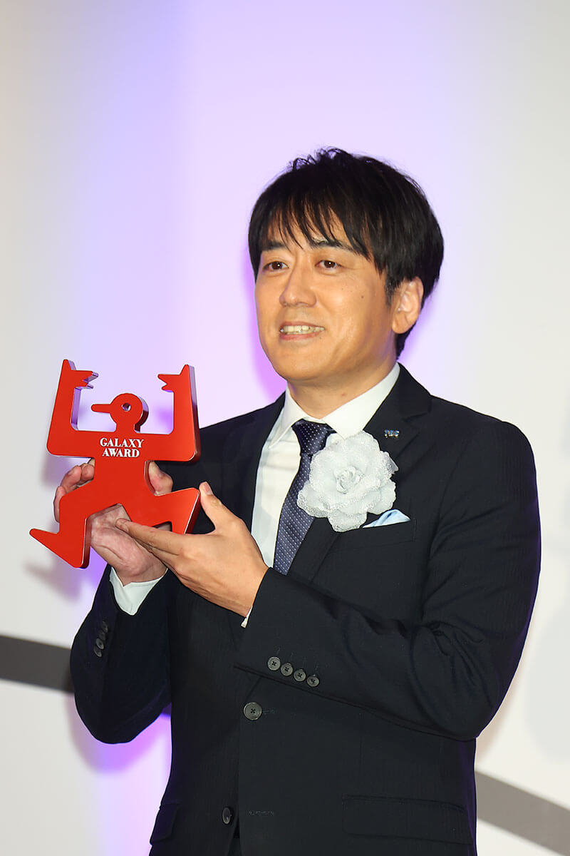 テレビ番組「THE TIME,」にて発言するTBSアナウンサーの安住紳一郎氏